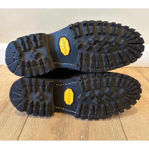 Handmade Custommade Leather Gunslinger El Gato Montes Boots Unisex Sz W8.5 / M7 - Picture 6 of 10